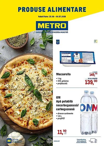 Ofertă Metro 25.06.2026 - 01.07.2026