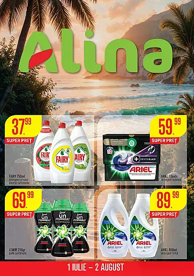Акция Alina Cosmetics 01.07.2026 - 02.08.2026