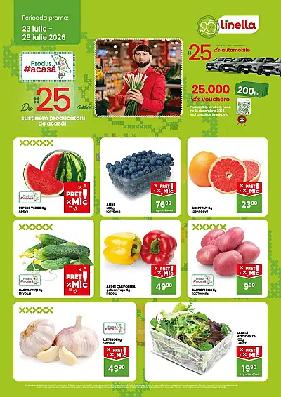 Ofertă Linella 23.07.2026 - 29.07.2026