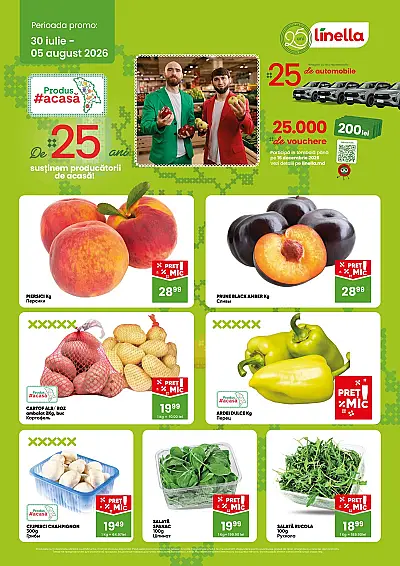 Ofertă Linella 30.07.2026 - 12.08.2026