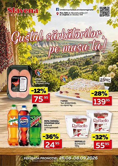 Ofertă Slavena 27.08.2026 - 23.09.2026