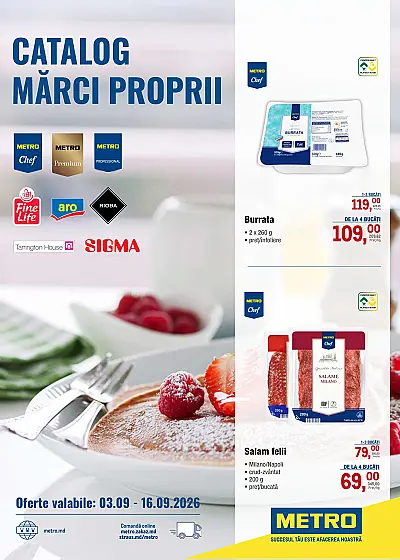 Ofertă Metro 03.09.2026 - 30.09.2026