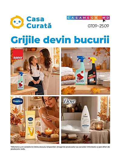 Ofertă Casa Curată / Чистый дом 07.09.2026 - 25.09.2026