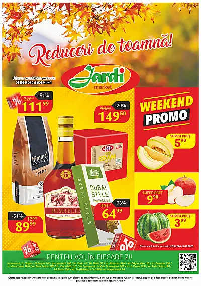 Ofertă Jardi 08.09.2026 - 21.09.2026