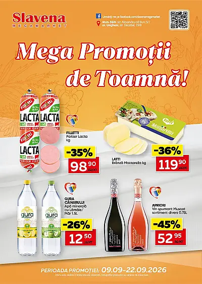 Ofertă Slavena 09.09.2026 - 21.09.2026