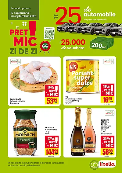 Ofertă Linella 10.09.2026 - 23.09.2026