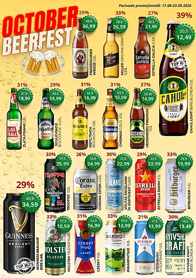 Ofertă AlcoMarket 17.09.2026 - 30.09.2026
