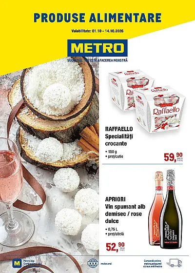 Ofertă Metro 01.10.2026 - 14.10.2026