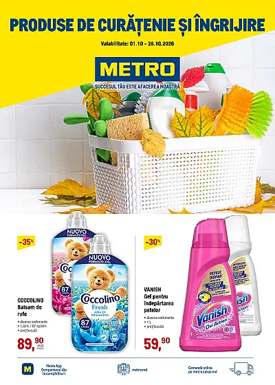 Ofertă Metro 01.10.2026 - 14.10.2026