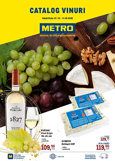 Ofertă Metro 01.10.2026 - 14.10.2026