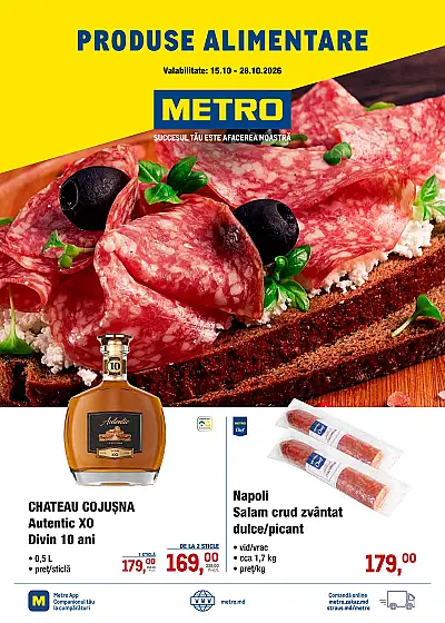 Ofertă Metro 15.10.2026 - 21.10.2026