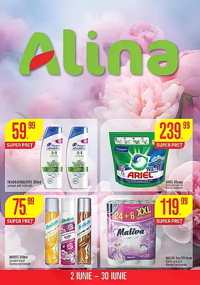 Ofertă Alina Cosmetics 02.06.2026 - 30.06.2026